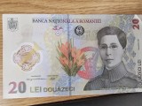 Bancnota 20 lei, Litera
