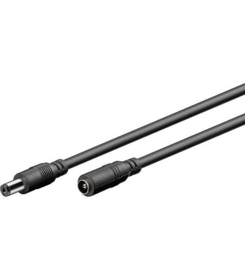 Cablu prelungitor 2.1x5.5mm DC 10m cupru AWG20 0.5mm mama-tata Goobay foto