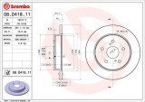 BREMBO 08.D418.11 PRIME LINE - UV Coated Disc frana