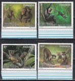 Rwanda 1988 - Primatele din pădurea Nyungwe, MNH, Nestampilat