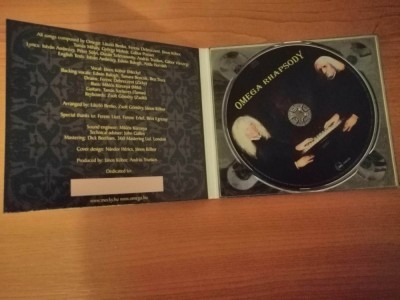 Cd audio Omega (Meecky) Rhapsody digipack Edel 2010 Ger foto