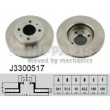 Disc frana HYUNDAI ACCENT II limuzina (LC) (1999 - 2006) NIPPARTS J3300517