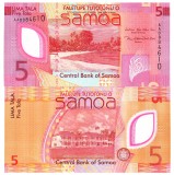 Samoa 5 Tala 2023 P-47 Polimer UNC