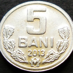 Moneda 5 BANI - Republica MOLDOVA, anul 2013 * cod 1245 B = excelenta