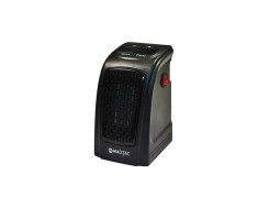 Mini Radiator Aeroterma Electrica de Perete MalTec Ceramic pentru Camera sau Birou, Afisaj LED, 400 W, Negru