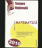 MATEMATICĂ - CLASA A VIII-A - TESTARE NAȚIONALĂ 2010 SERIA EVALUARE - ED. NOMINA