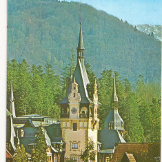 Carte Postala veche -Sinaia -Castelul Peles , necirculata