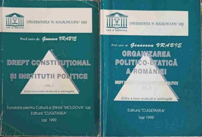 DREPT CONSTITUTIONAL SI INSTITUTII POLITICE VOL.1-2-GENOVEVA VRABIE-248372 foto