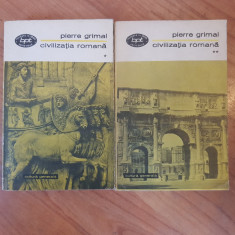 P. Grimal, Civilizatia romana, vol. 1-2 foto