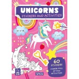 Carte de activitati cu abtibilduri - Unicorni magici, Sassi