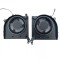 Set coolere Laptop, Lenovo, Legion 5-17ACH6 Type 82K0, 5H40S20353, 5H40S20354, DFS5K22305283A, FNK7, DFS5K22115371G, FNK8, 5V, 0.5A