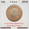 2271 Finlanda 5 euro 2016 President Pehr Evind Svinhufvud km 291