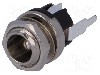 Conector alimentare DC, {{Tensiune nominala}}, {{Numarul de pini}} pini, seria {{Seria producatorului}}, 5,5/2,1mm. NINIGI - PC-G2.1-PCB