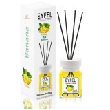 Odorizant camera cu betisoare, aroma banana, 120ml,Eyfel