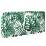 Cojoc pentru palete pentru spătar cu model de frunză 80x40x12 cm țesătură Oxford