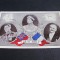 Carte Poștală Istorică 1938. Vizita Regală Londra-Paris, Portrete Oficiale, Steaguri Franța-Anglia