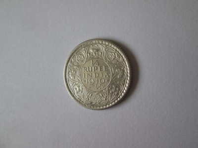 India colonie Britanica 1/4 Rupee 1940 argint regele George VI foto