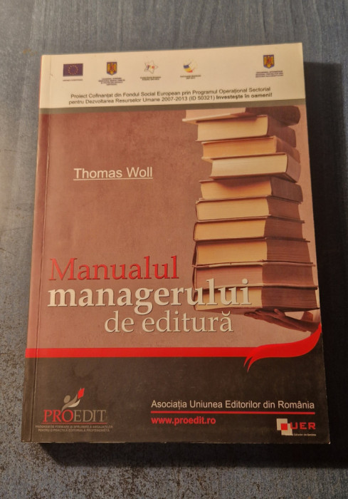 Manualul managerului de editura Thomas Woll