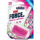 Odorizant WC GENERAL FRESH One Force Flower, 40 g, Bile Odorizante Toaleta, Odorizant Toaleta, Odorizant Anticalcar pentru WC, Odorizant pentru Toalet