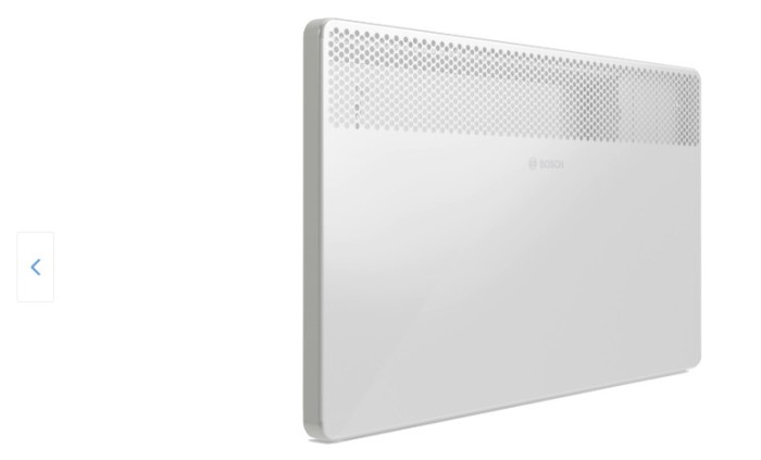 Convector electric de perete Bosch HC 4000-20, 2000 W, Afisaj LED