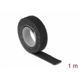 Rola cu arici neagra 1m x 13mm, Delock 18709