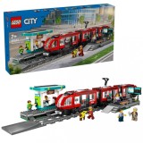 LEGO CITY TRAINS STATIE SI TRAMVAI IN CENTRUL ORASULUI 60423