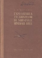 Exploatarea zacamintelor de substante minerale utile foto