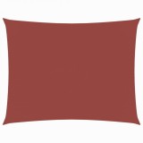 Cumpara ieftin Parasolar, caramiziu, 4x5 m, tesatura oxford, dreptunghiular