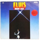Elvis Presley - Moody Blue NM / VG+ vinil LP disc pop rock RCA Germania 1977