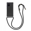 Husa pentru Samsung Galaxy S10 Lite, Silicon, Negru, 51413.01, Textil, Carcasa, Kwmobile