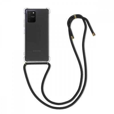 Husa pentru Samsung Galaxy S10 Lite, Silicon, Negru, 51413.01 foto