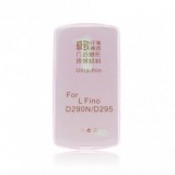 Husa Silicon Ultra Slim Roz LG L Fino D290