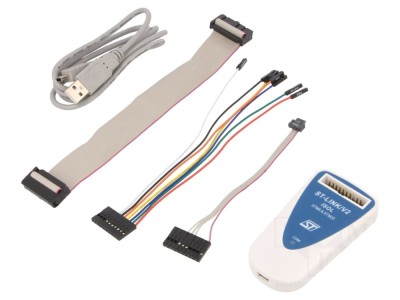 Programator USB JTAG pentru microcontrolere STM32 și STM8 - STMicroelectronics foto