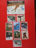 PARAGUAY, LAKE PLACID - COLIȚĂ + SERIE COMPLETĂ MNH