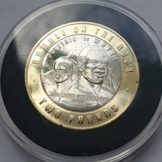 Monedă 2 pounds 2021 Gibraltar, Rumble on the Rock, Brilliant uncirculated