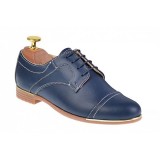 Cumpara ieftin Marimea 36, 37 Pantofi dama casual din piele naturala Bleumarin LP995BL