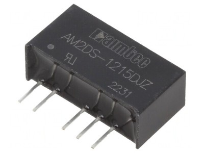 Convertor DC/DC 2W 12V la +/-15V foto