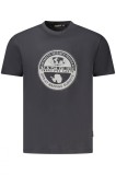 Cumpara ieftin Napapijri Tricou S-Bollo barbati, cu imprimeu grafic, Regular Fit, Negru