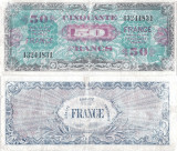 1944, 50 francs (P-122a) - Franța