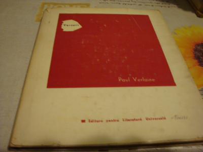 Paul Verlaine - Versuri - colectia Poesis - 1967 - cartonata foto