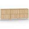 Dulapuri, 3 buc, stejar sonoma, 60x35x70 cm, lemn prelucrat