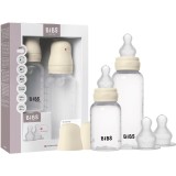BIBS Anti-Colic Baby Bottle Set biberon anticolici cu suzetă din silicon