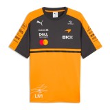 Mclaren Honda tricou de bărbați Lando Norris #1 official Teamline Replica F1 Team 2026 - L