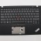 Carcasa superioara cu tastatura palmrest Laptop, Lenovo, ThinkPad X1 Carbon 5th Gen Type 20HQ, 20HR, 20K3, 20K4, 01LX508, 01LX548, 01LV286, 01LV287, A