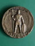 Medalie Romania Judetul Buzau 1976, diametru 50mm