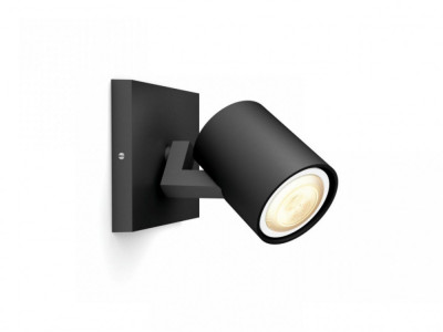 Spot LED Philips Hue Runner, Bluetooth, GU10, 5W (50W), 350 lm, luminaalba foto