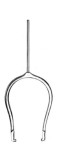 Furca Spate Bicicleta cu Parghie Frana Tip R - Cod 421831210RM