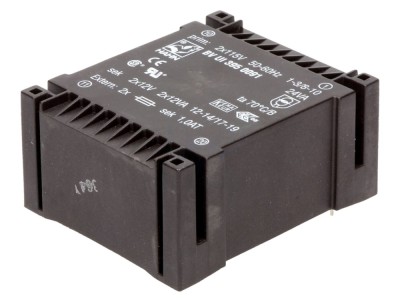 Transformator PCB 24VA 115V 12V foto