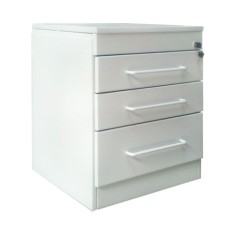 CASETIERA METALICA MOBILA CU 3 SERTARE, Blat metal 500x460x610 mm (LxlxH), ECO+