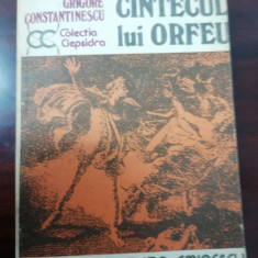 Cantecul lui Orfeu - Grigore Constantinescu